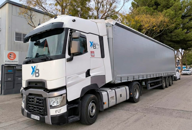 camion tauliner xblogistica albacete