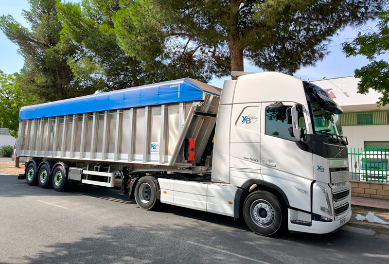 transporte vasculante volquete